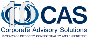 Ten Year Corporate Advisory Solutions Logo