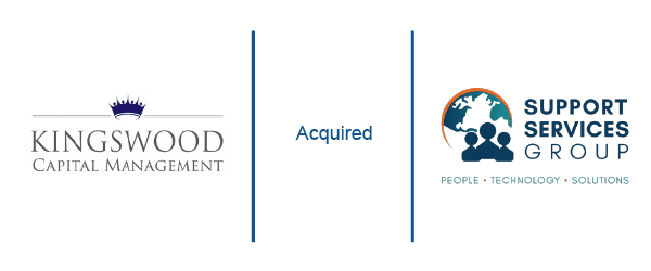 Kingswood Capital Management acquires Support Services Group, Inc.